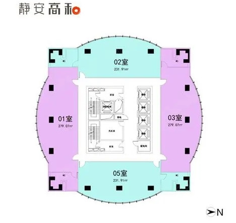 静安高和大厦租金/租赁/出租/物业信息